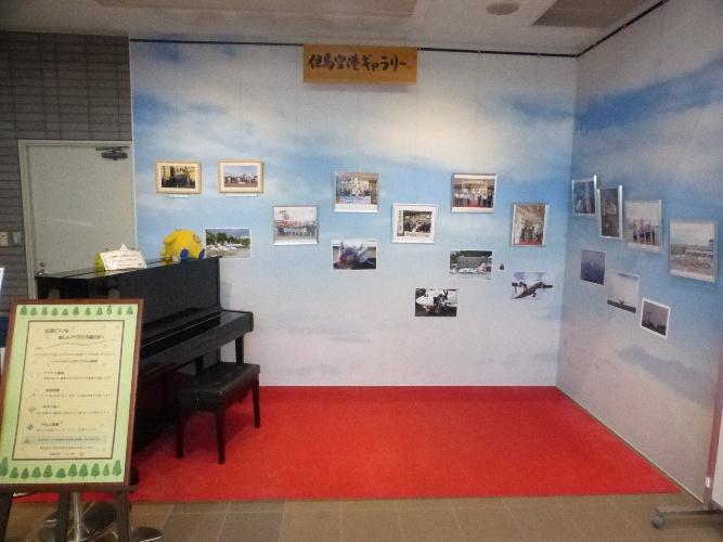 壁面展示（ワイヤーハンガー10本）